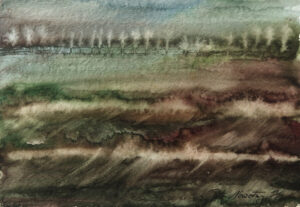 Landschaft im Sturm